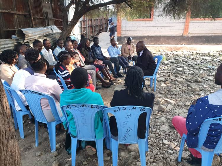 Training microentrepreneurs of selfmade hygiene products on marketing in Mukuru slums, Nairobi by TENDO
